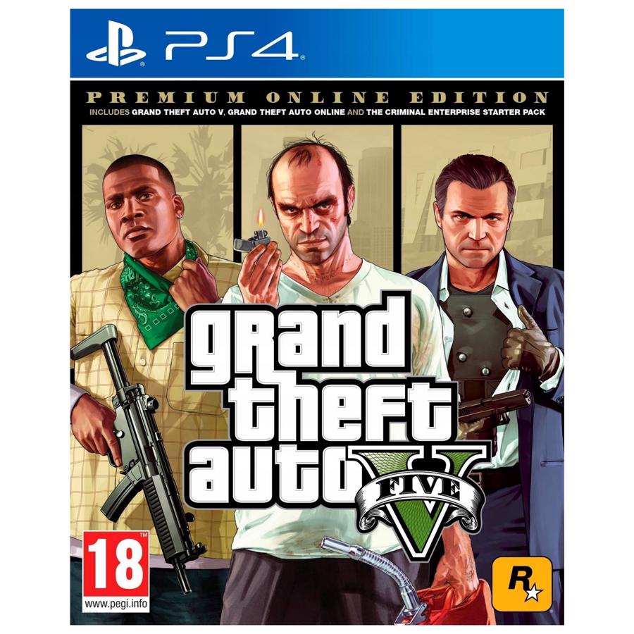 Sony Grand Theft Auto V: Premium Edition- PlayStation 4